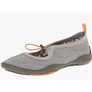 Jambu Women's Flats Yogi-Barefoot (Grey) Size 7 Comfort Support